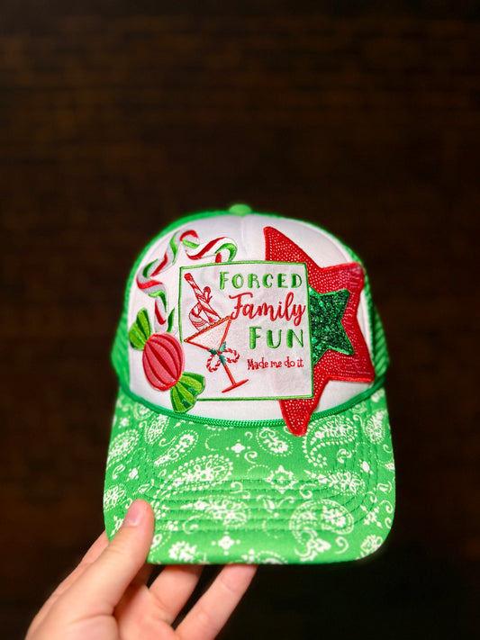 Forced Family Fun Trucker Hat