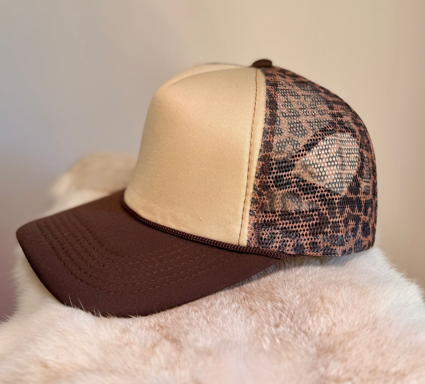 Specialty Blank Patterned Trucker Hats