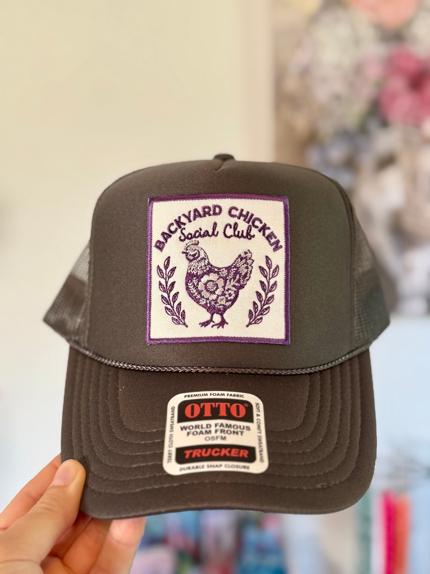 Build Your Own Custom Patch Trucker Hat - Solid Colored Hats Only