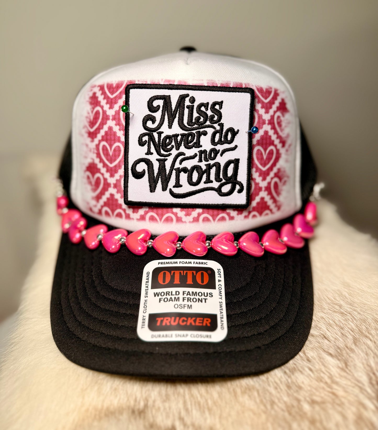 Miss Never Do No Wrong Trucker Hat