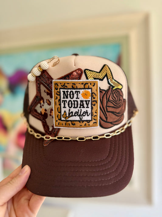 Not Today Heifer Trucker Hat