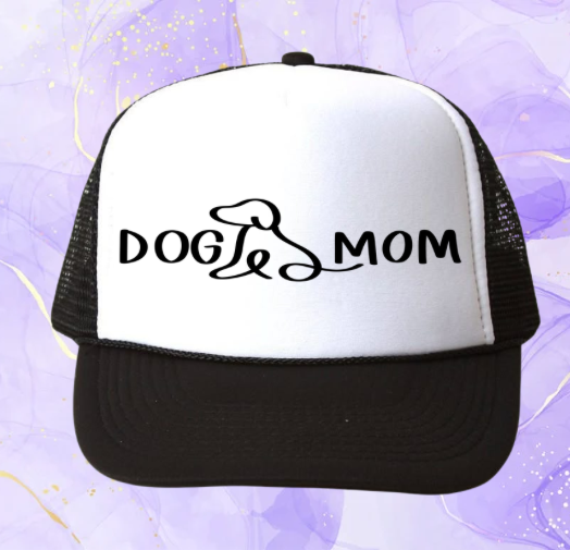 Dog Inspired Graphic Transfer Trucker Hats