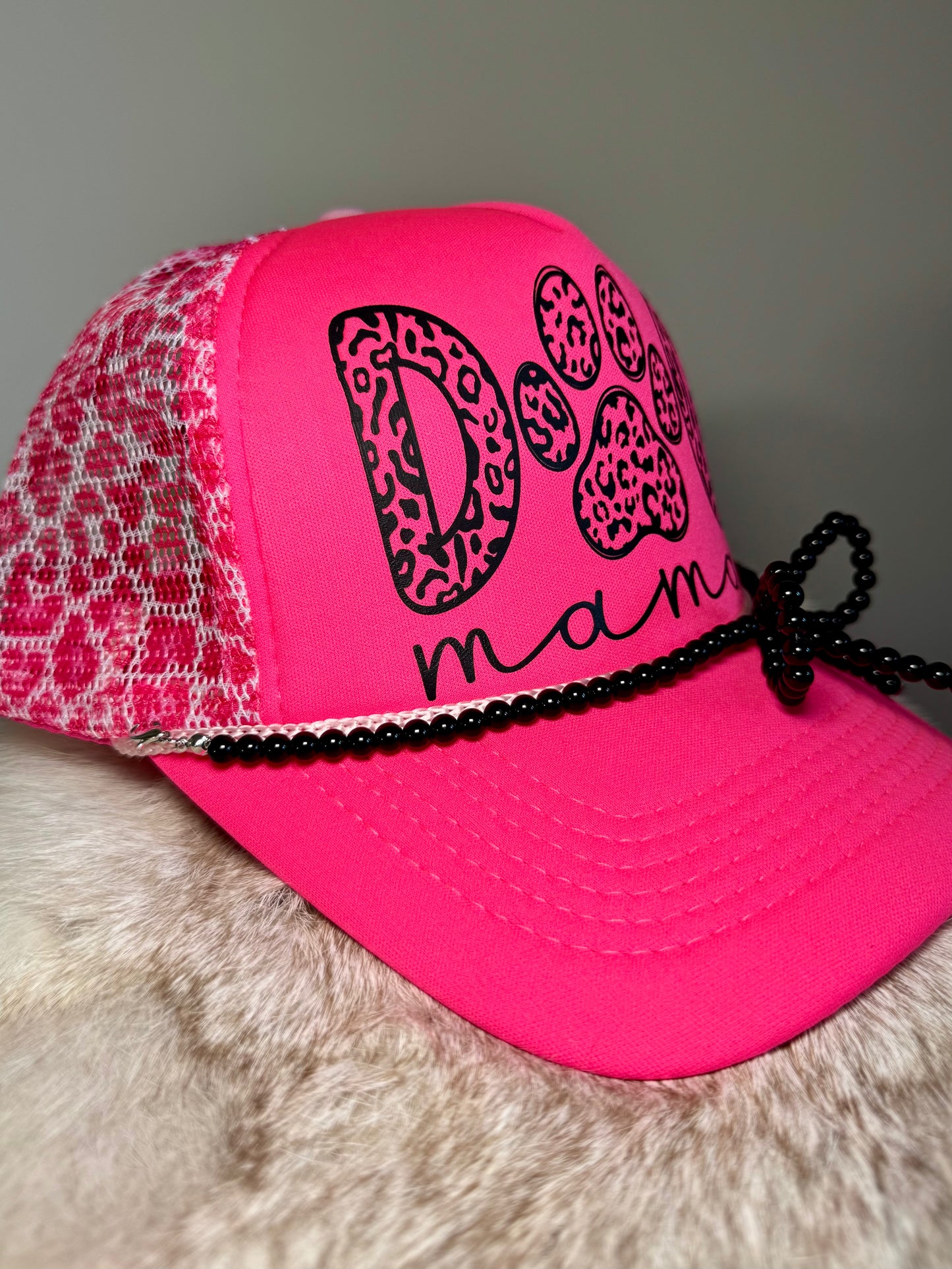 Dog Mama On The Wild Side Trucker Hat