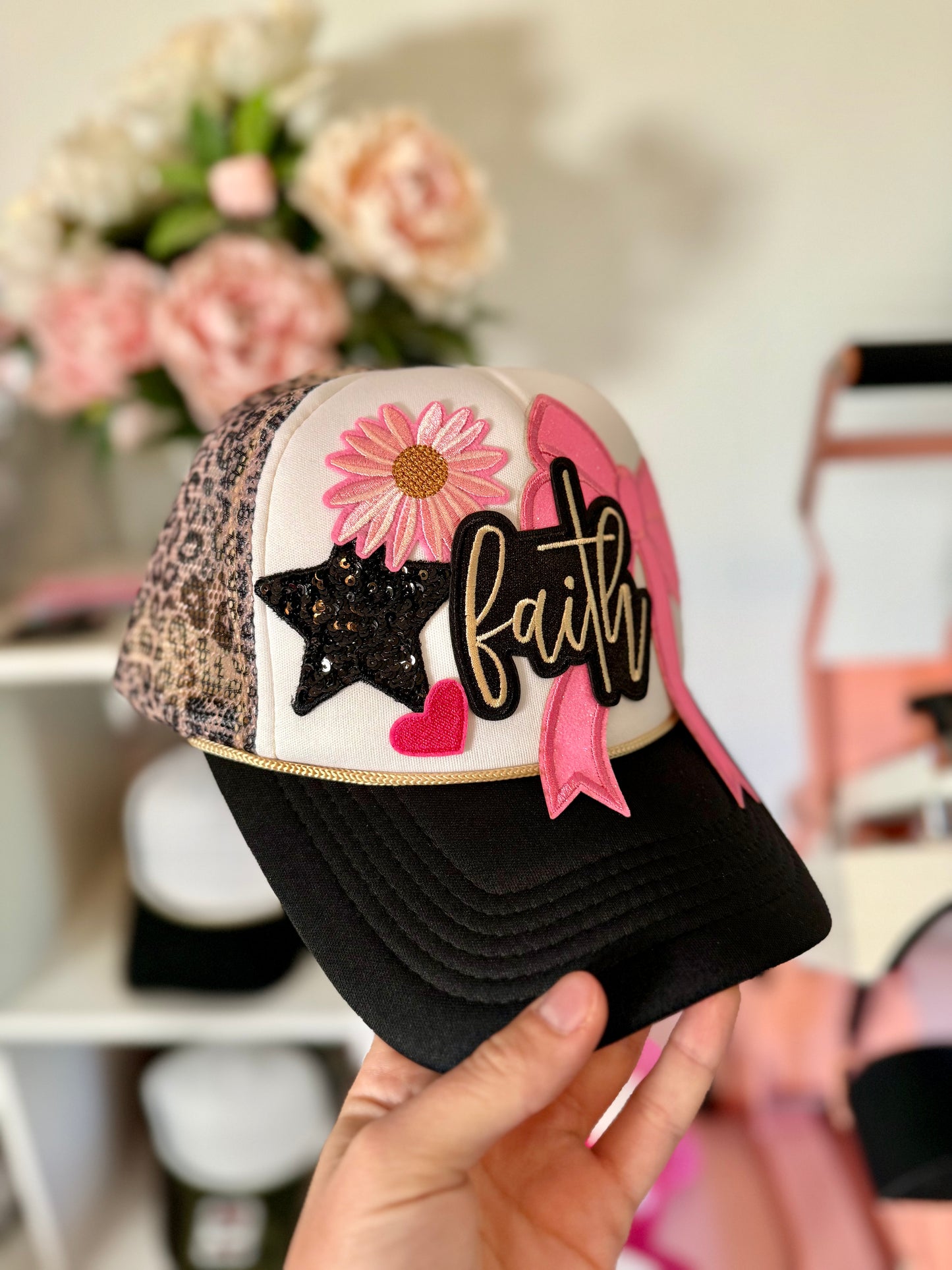 Faith & Fierce Trucker Hat