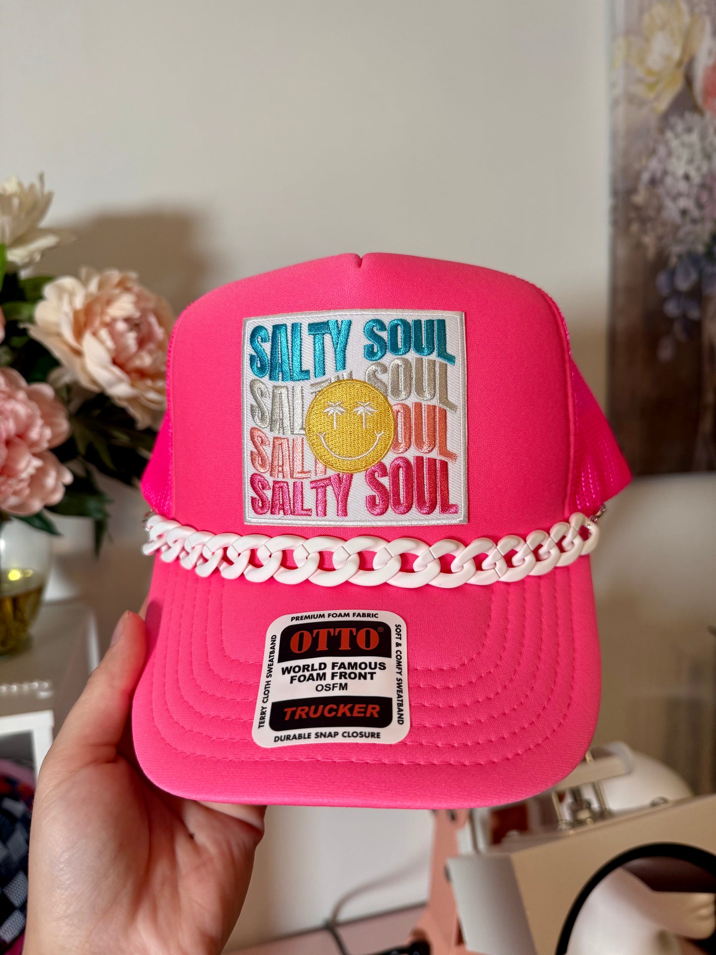 Build Your Own Custom Patch Trucker Hat - Solid Colored Hats Only