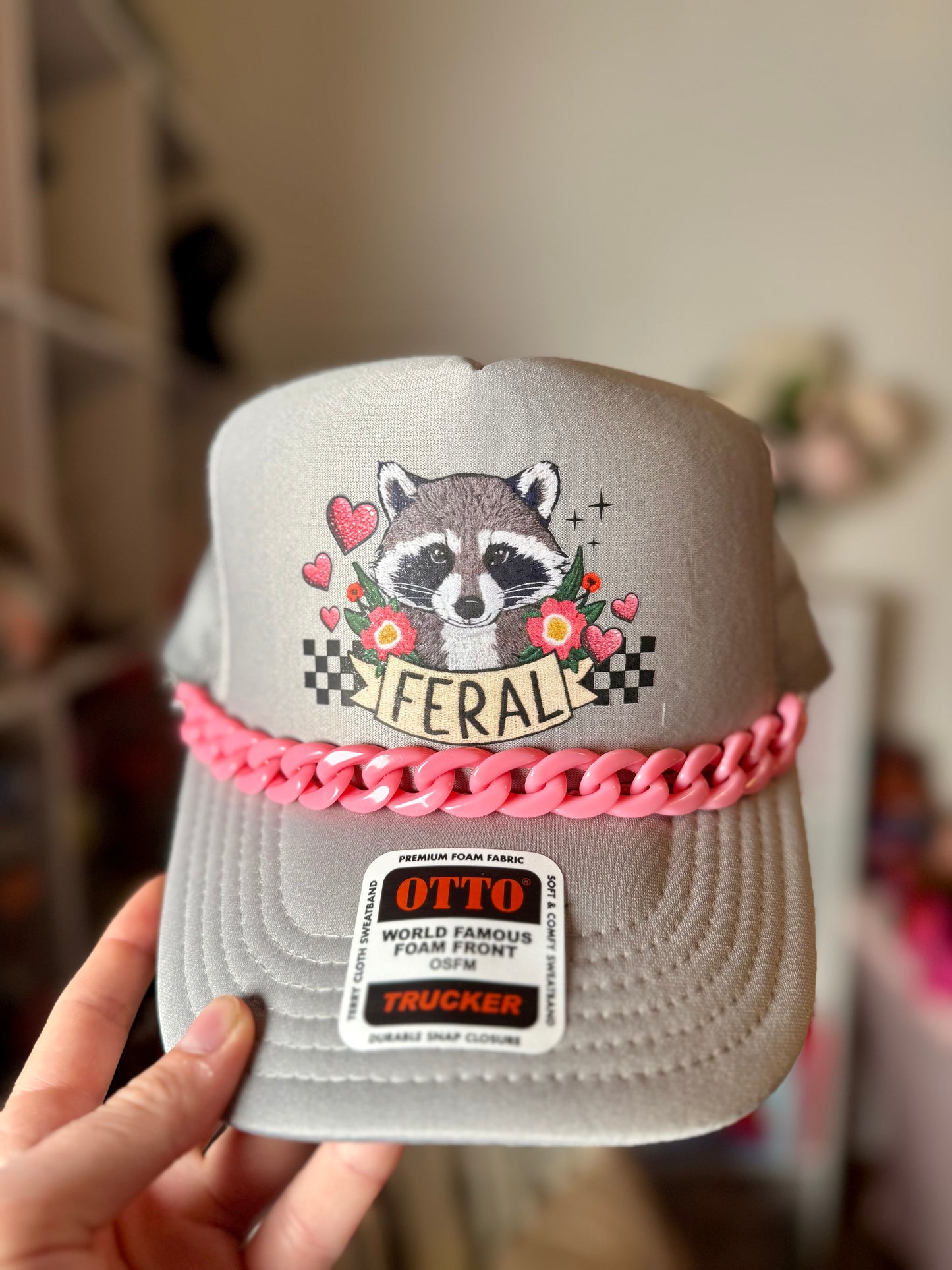 Feral Trash Panda Trucker Hat