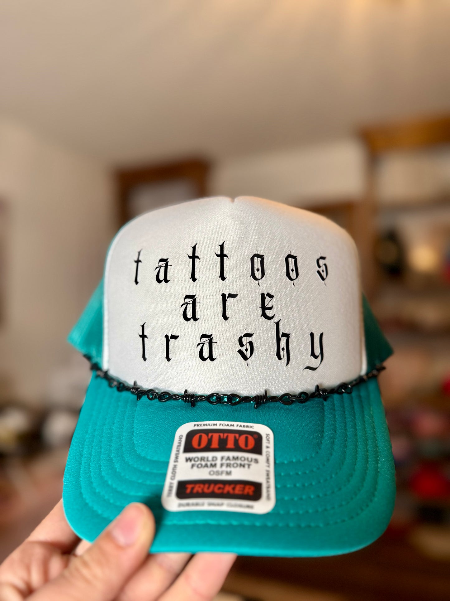 Tattoos Are Trashy Trucker Hat