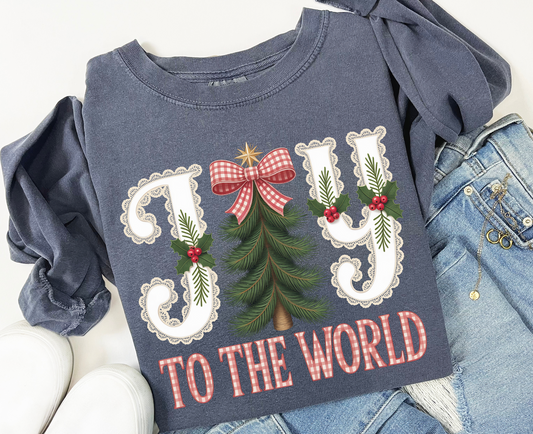Joy to the World Christmas Tee