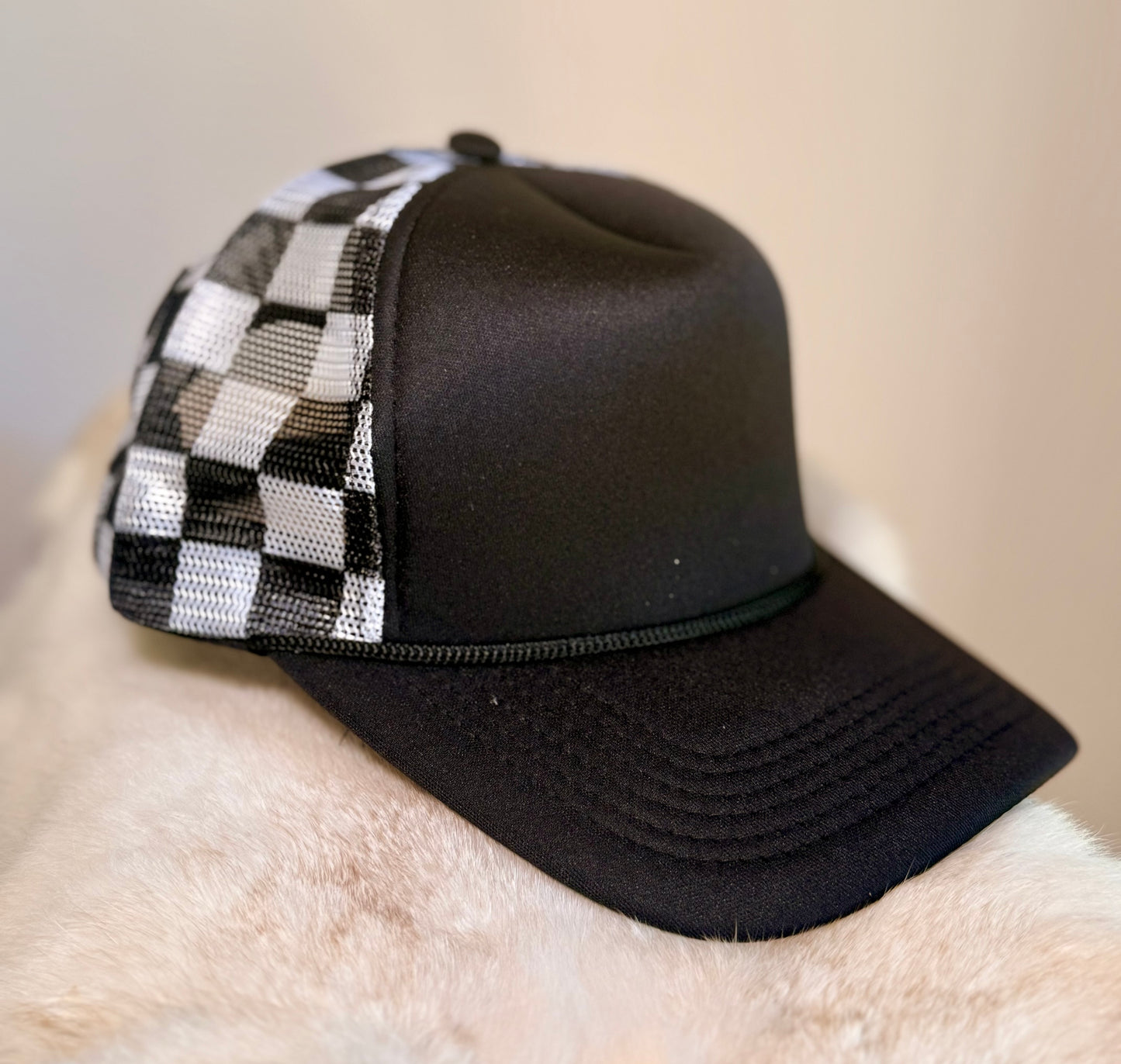Specialty Blank Patterned Trucker Hats