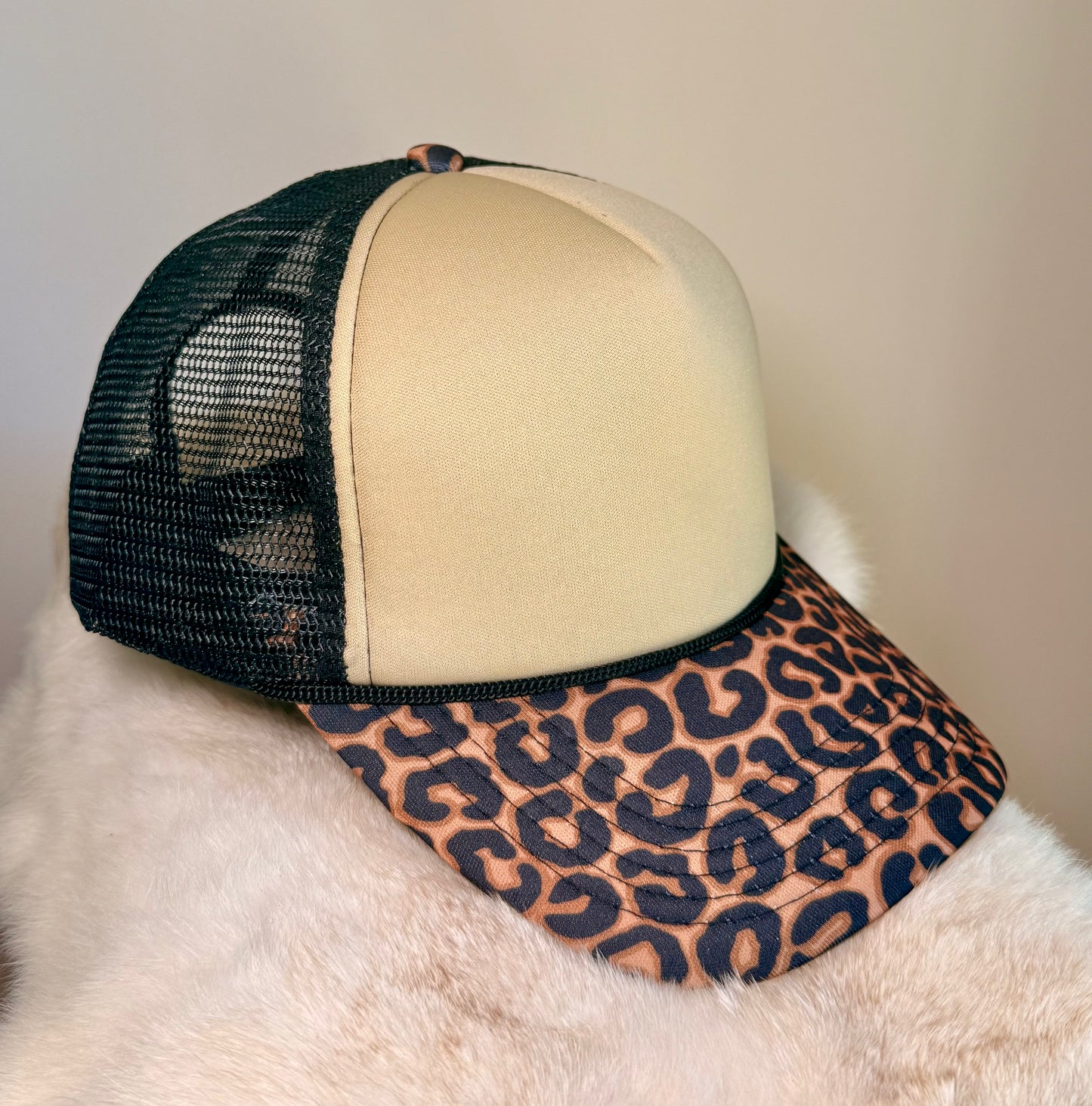 Specialty Blank Patterned Trucker Hats