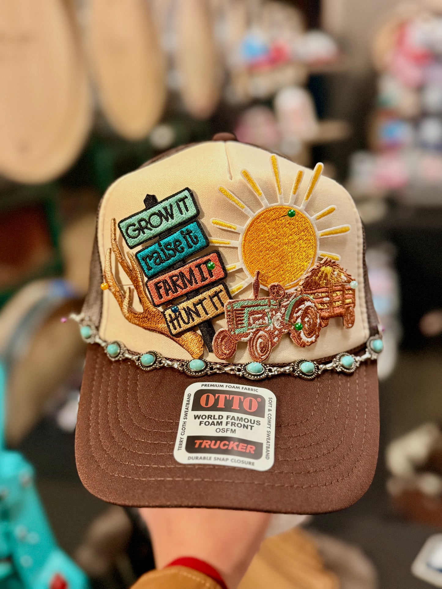 Farm Life Western Trucker Hat