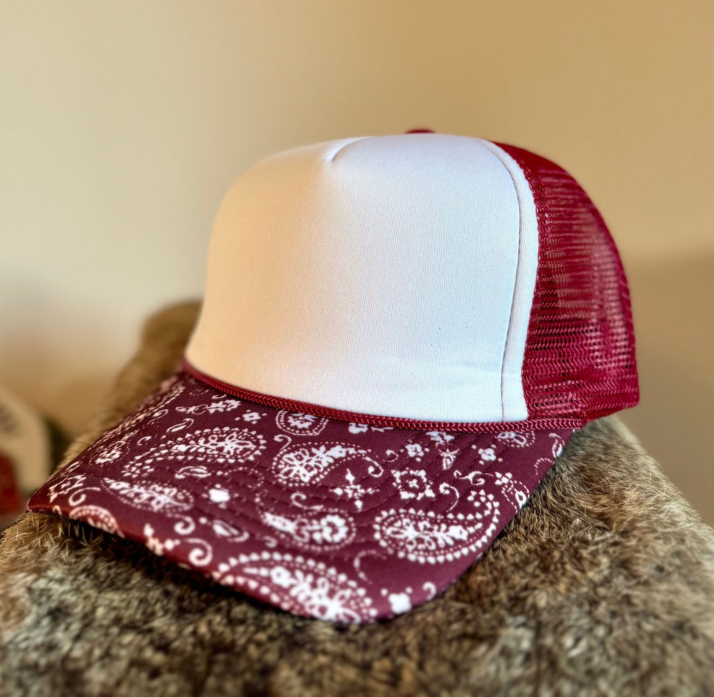Specialty Blanks & Speciality Patterned Trucker Hat Bases
