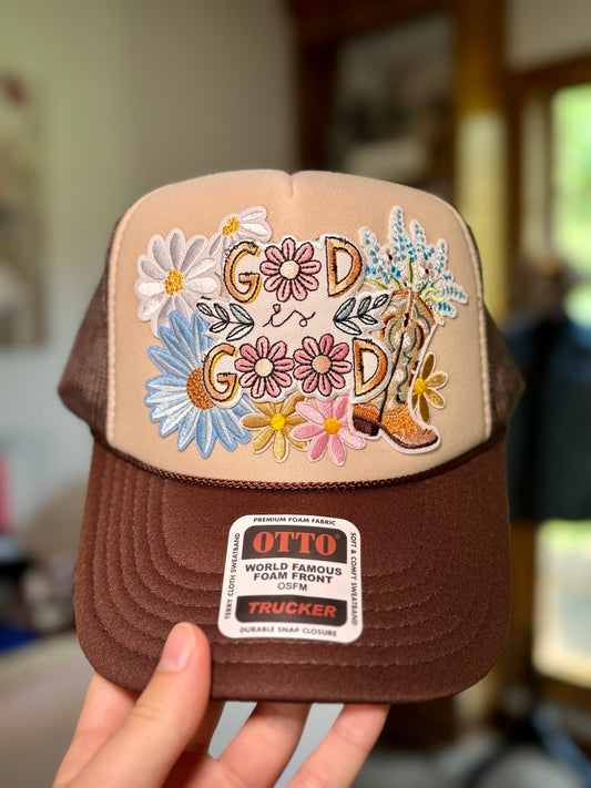 God is Good Trucker Hat