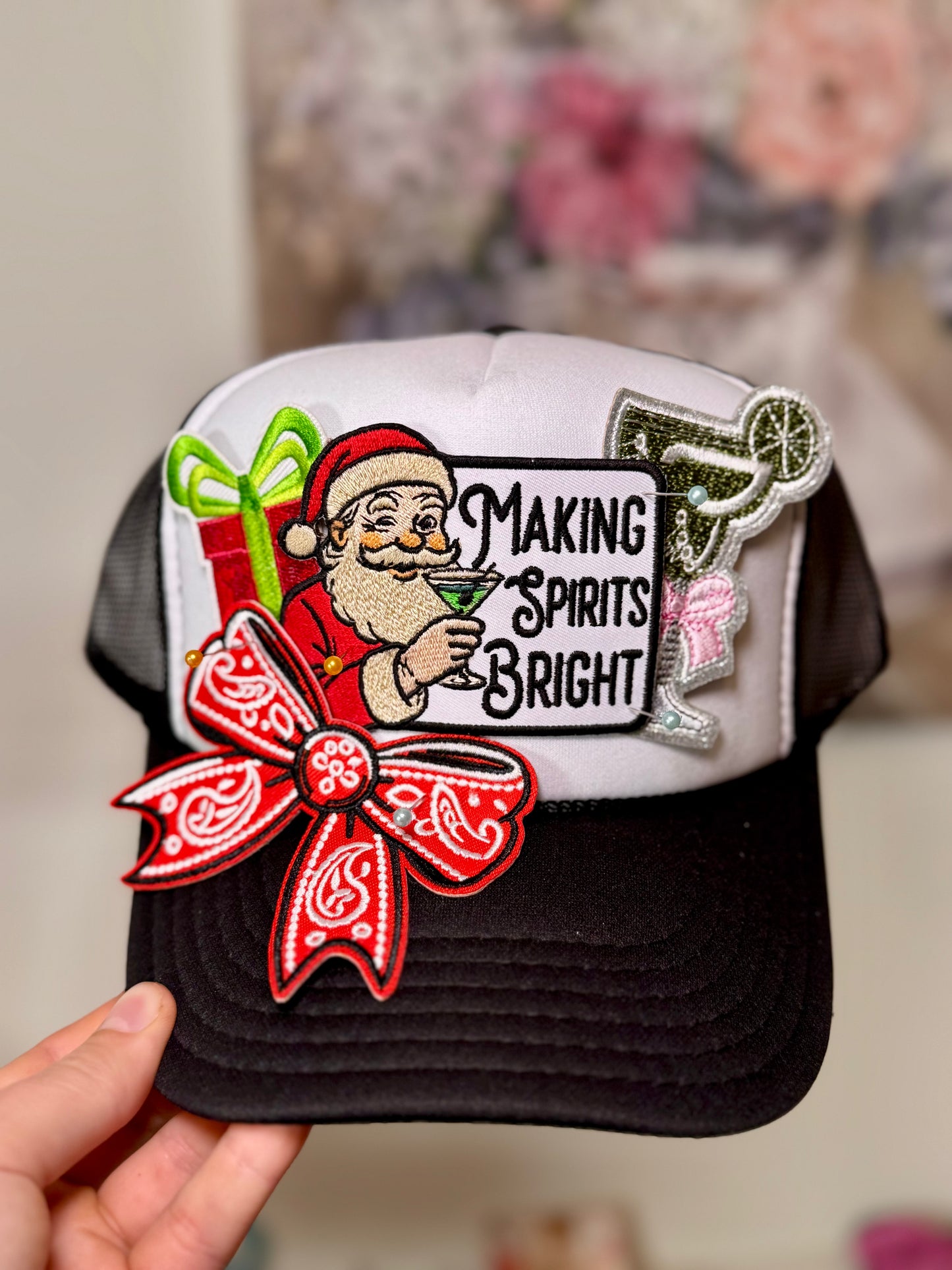 Making Spirits Bright Trucker Hat