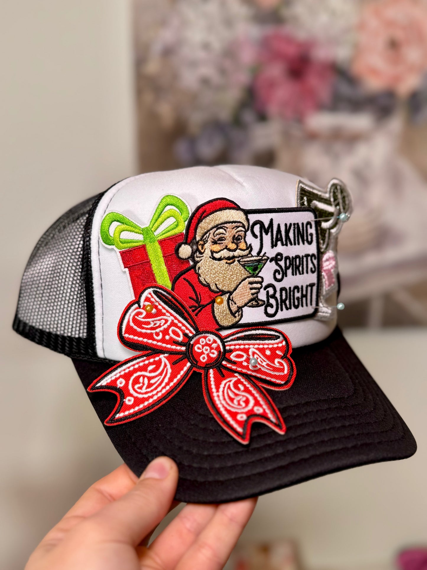 Making Spirits Bright Trucker Hat