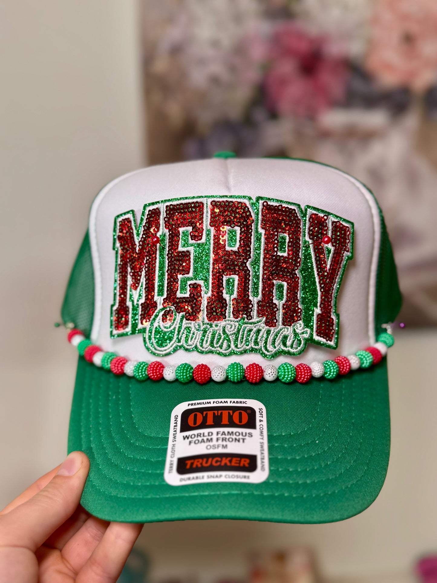 Merry Christmas Trucker Hat