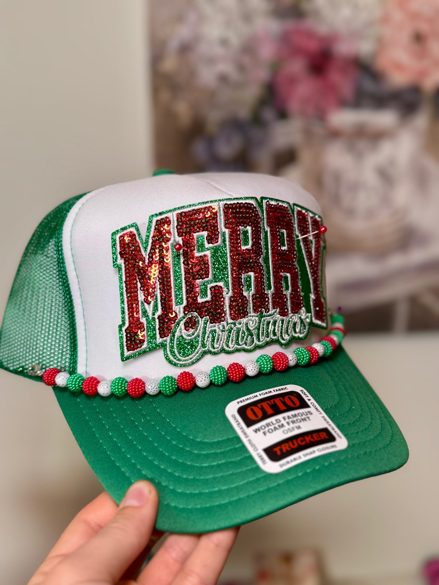 Merry Christmas Trucker Hat