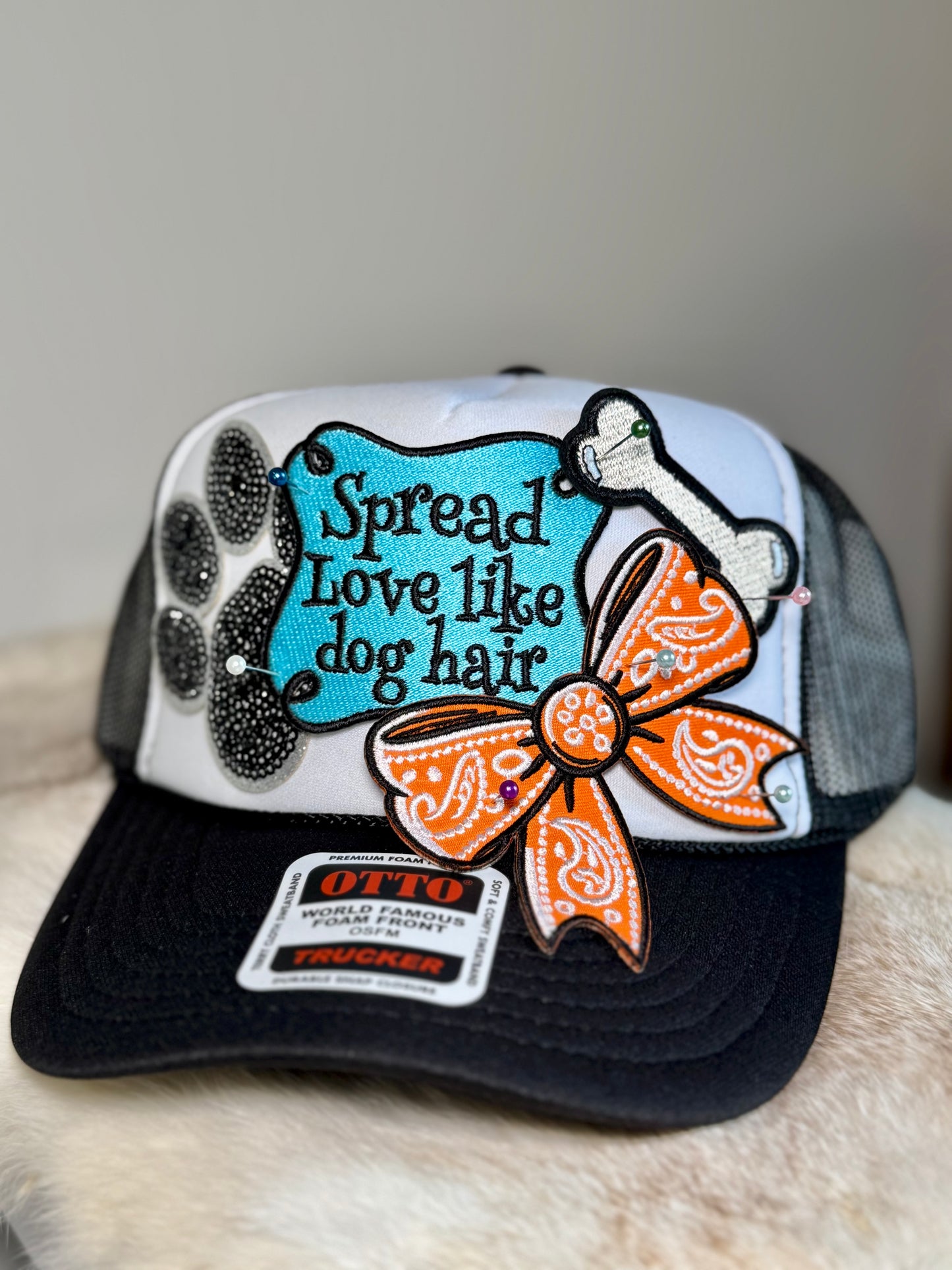 Spread Love Dog Mama Trucker Hat