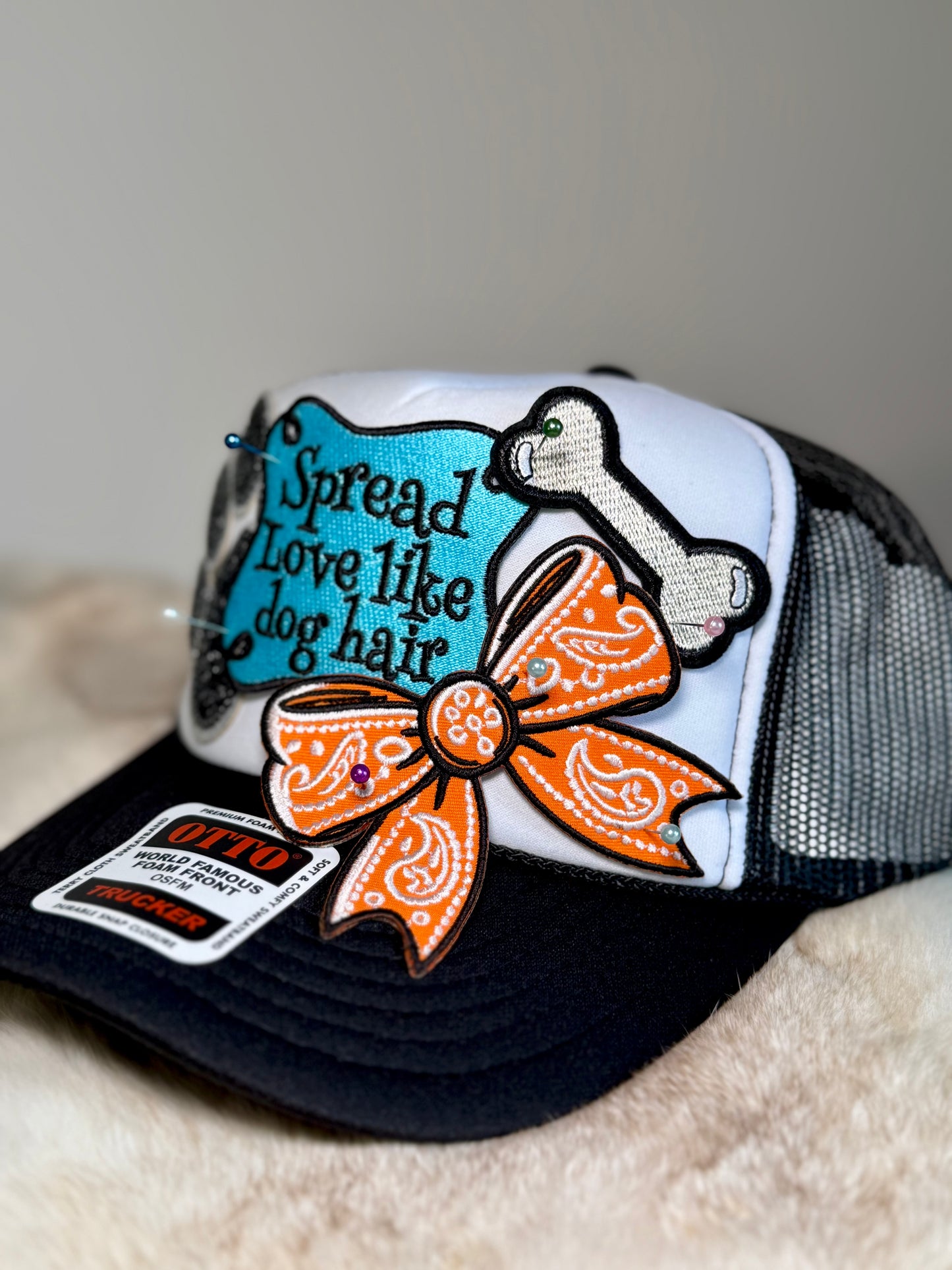Spread Love Dog Mama Trucker Hat