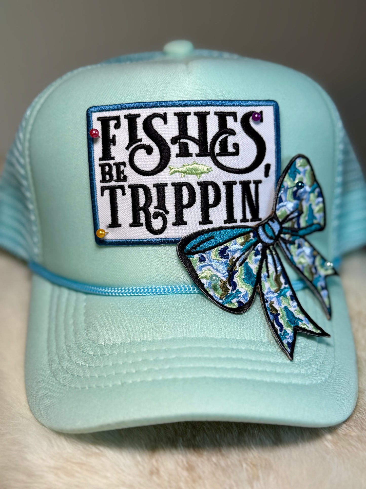 Fishes Be Trippin Trucker Hat