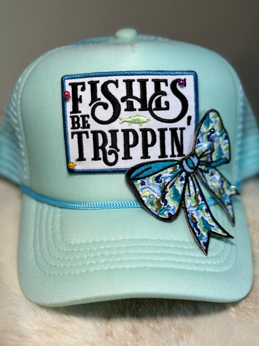 Fishes Be Trippin Trucker Hat