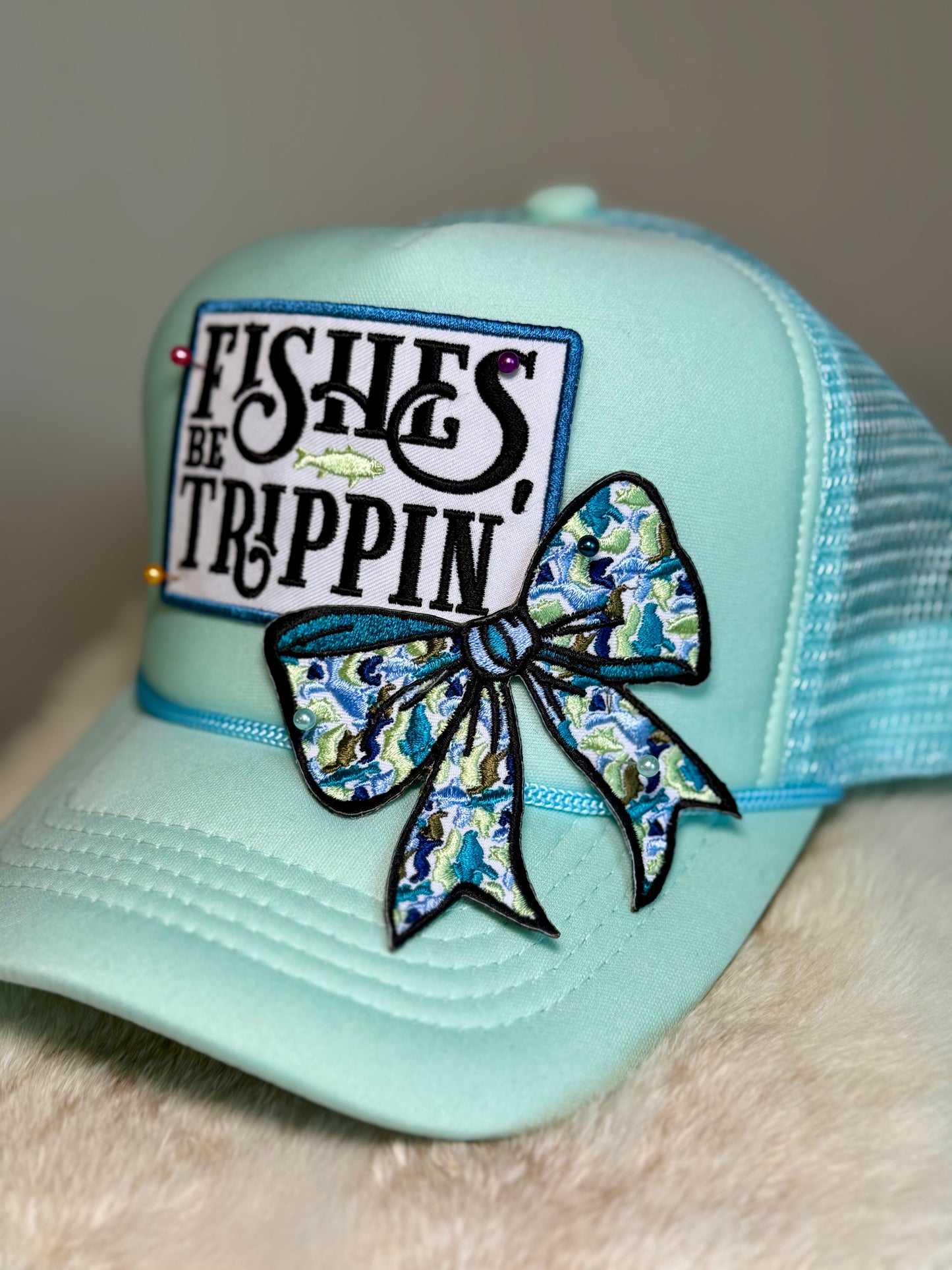 Fishes Be Trippin Trucker Hat