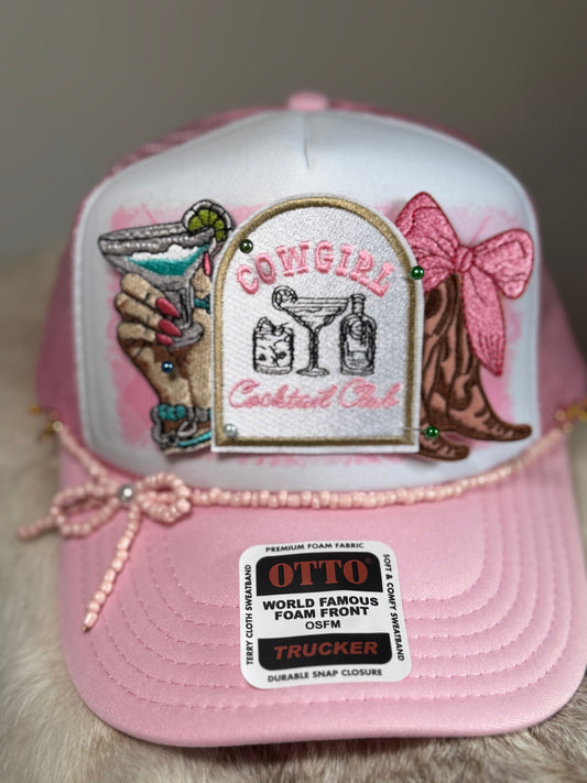 Nashville Bachelorette Cowgirl Hat | Country Concert Outfit Western Trucker Hat | Girls Trip Rodeo Party Hat