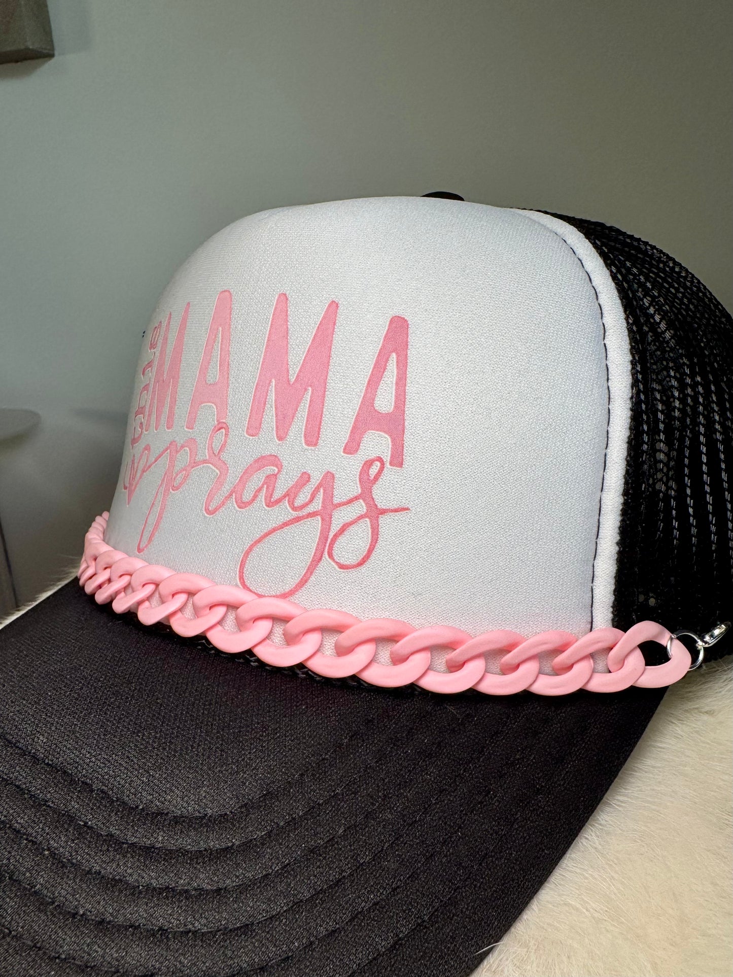 This Mama Prays Trucker Hat