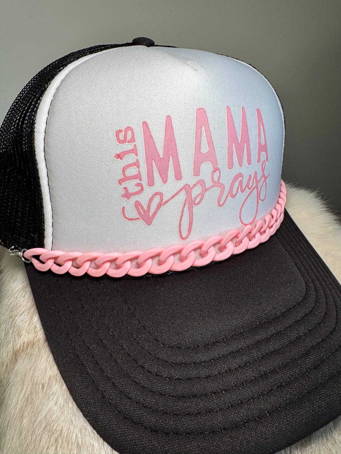 This Mama Prays Trucker Hat