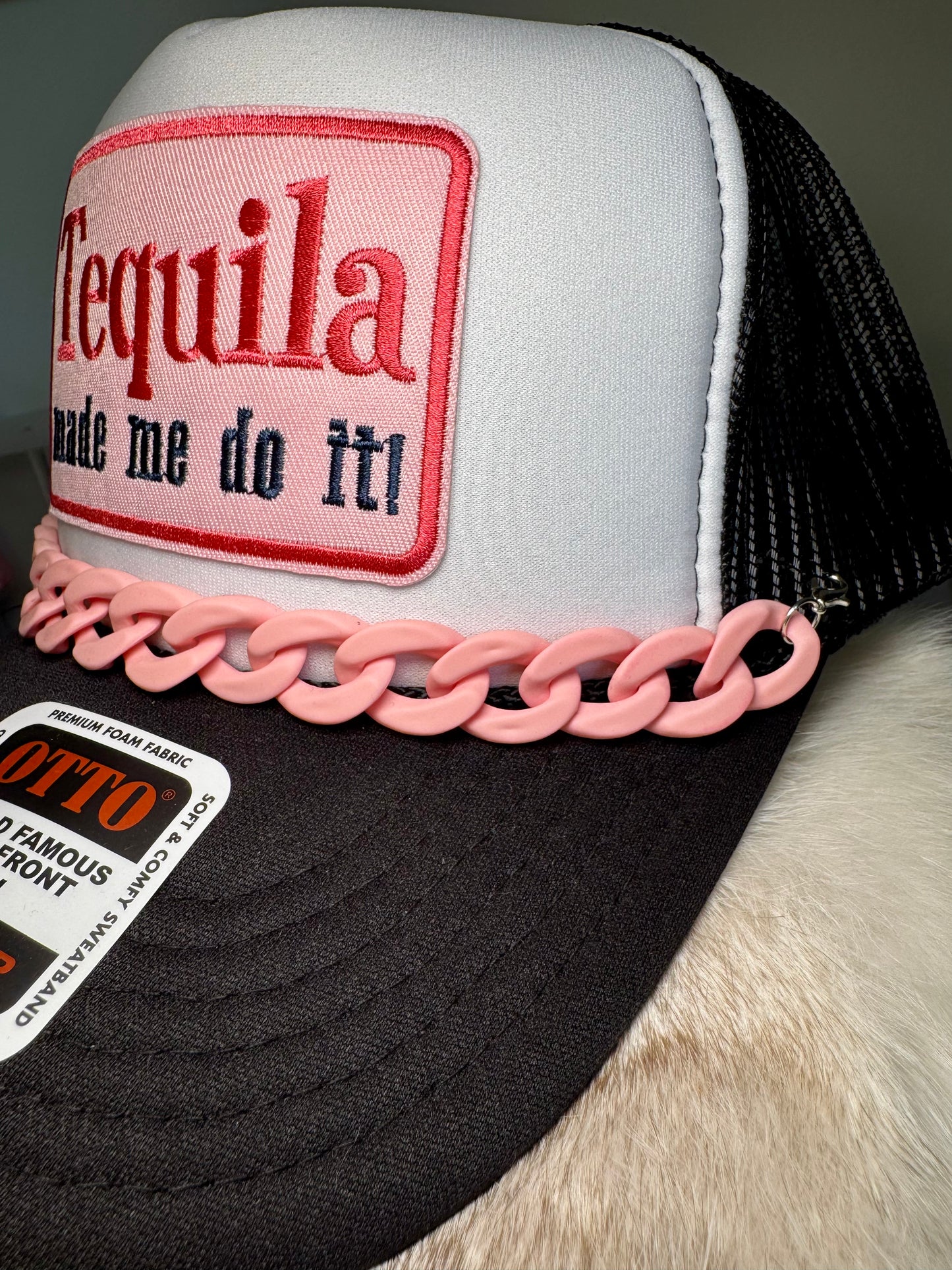 Tequila Made Me Do It Trucker Hat