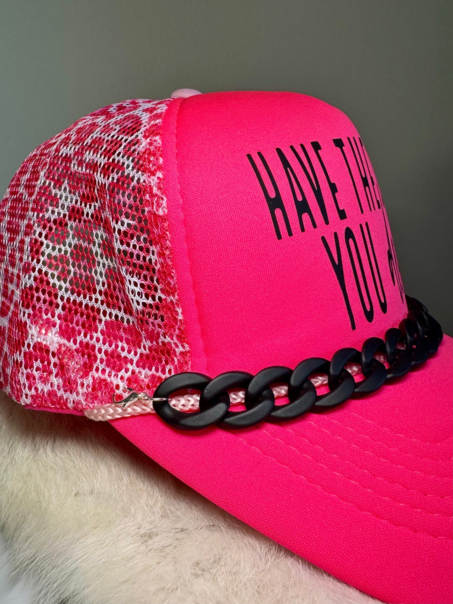 Have The Day You Deserve Trucker Hat