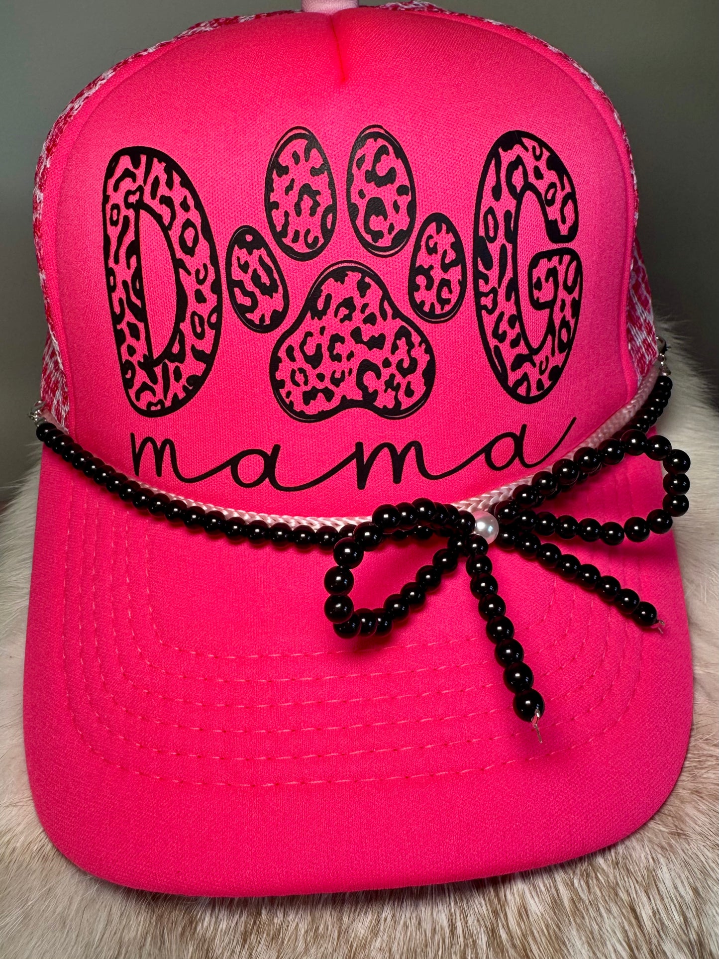 Dog Mama On The Wild Side Trucker Hat