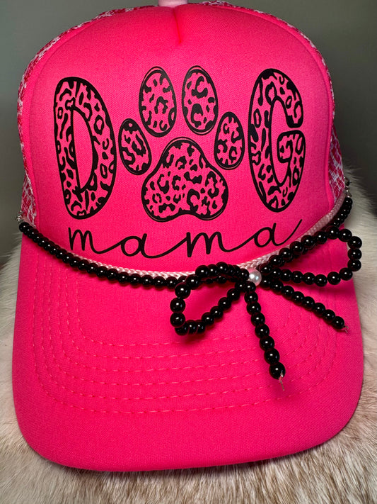 Dog Mama On The Wild Side Trucker Hat
