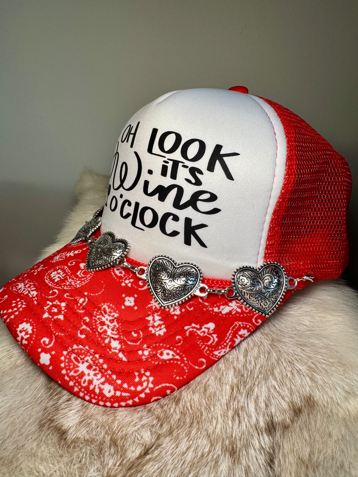 Wine O'Clock Trucker Hat