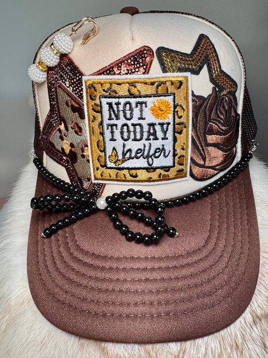 Not Today Heifer Trucker Hat