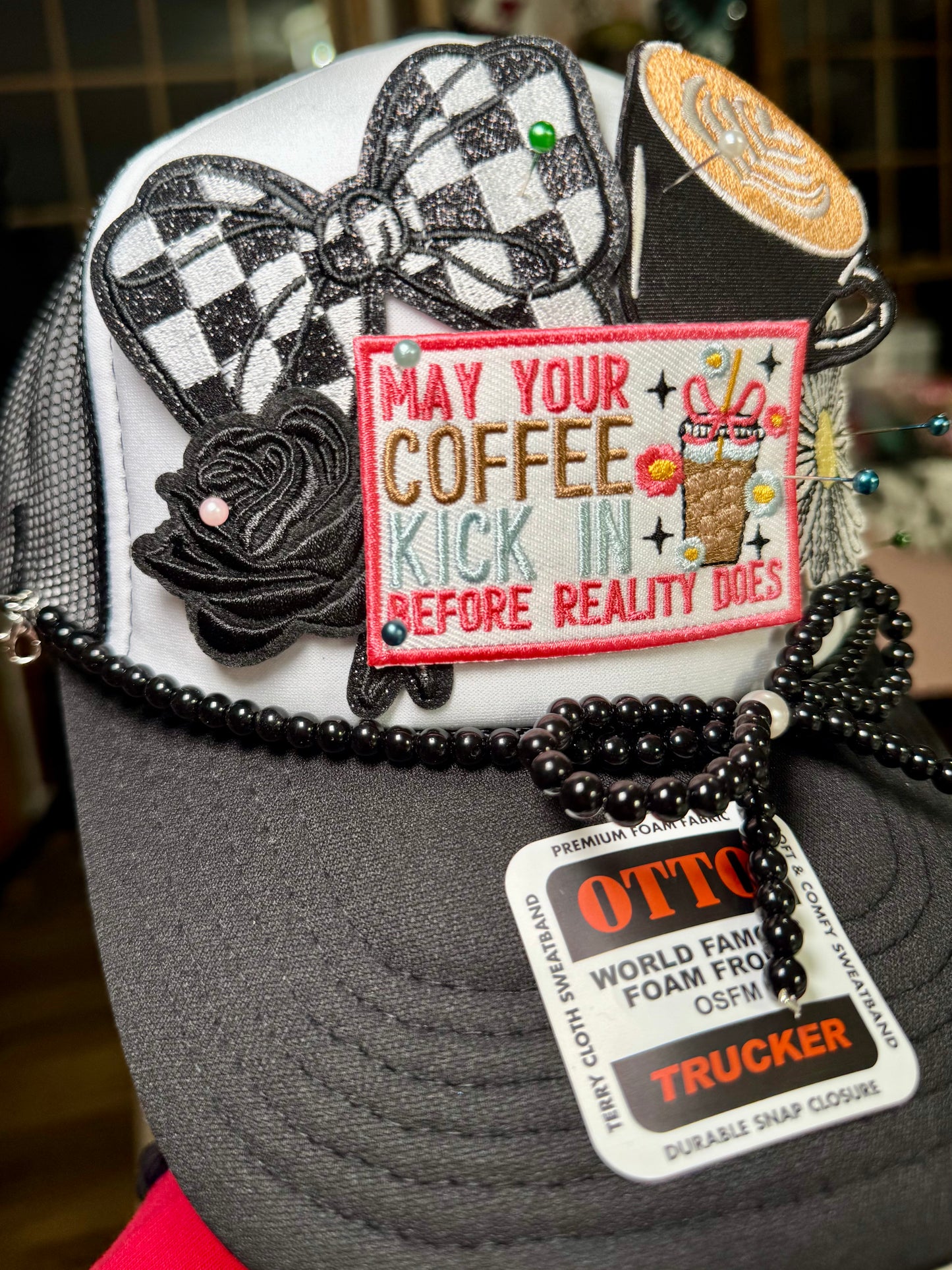 May Your Coffee Kick In Trucker Hat