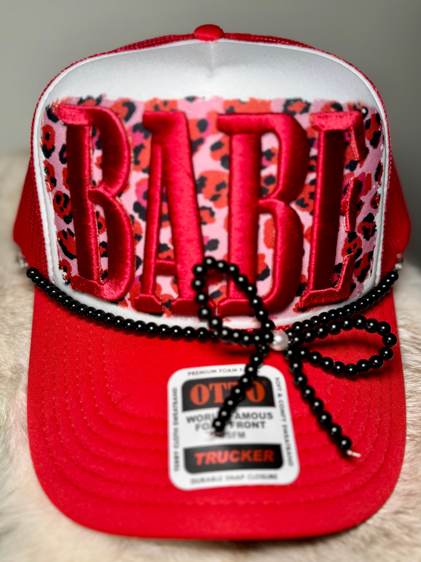 Southern BABE Leopard Trucker Hat