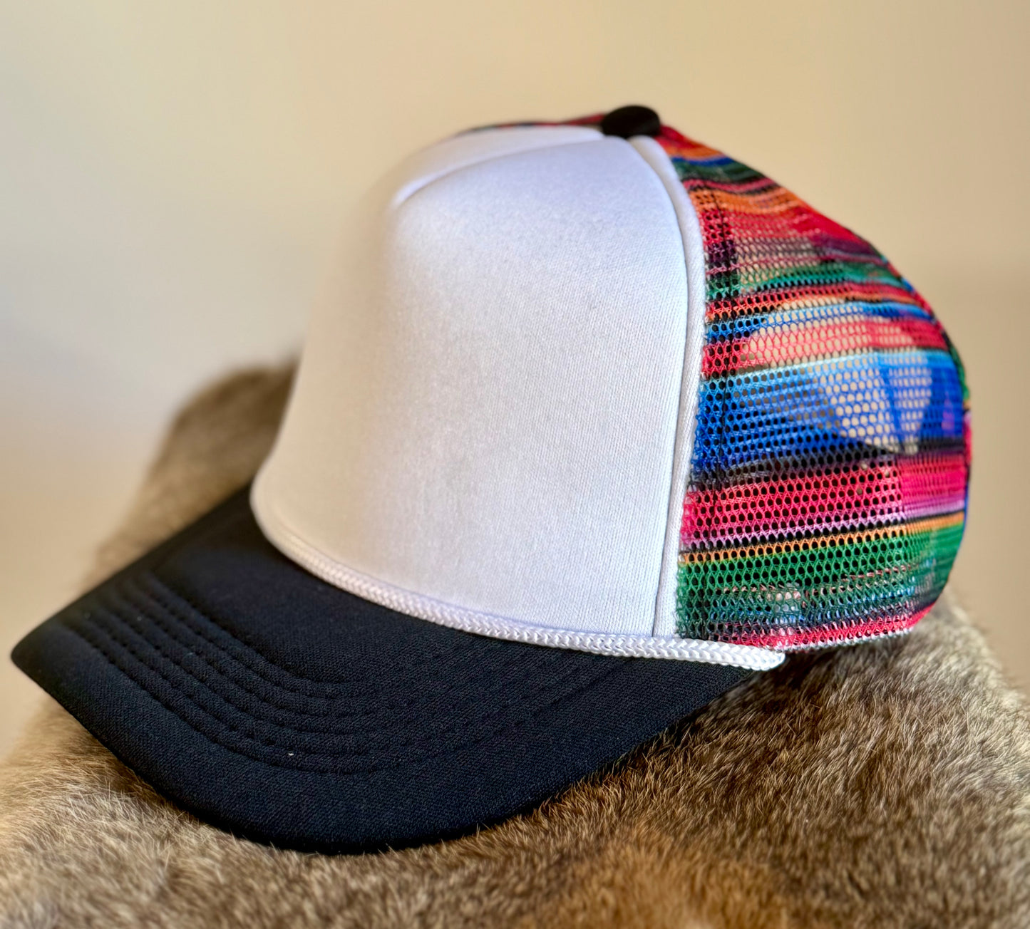 Specialty Blanks & Speciality Patterned Trucker Hat Bases