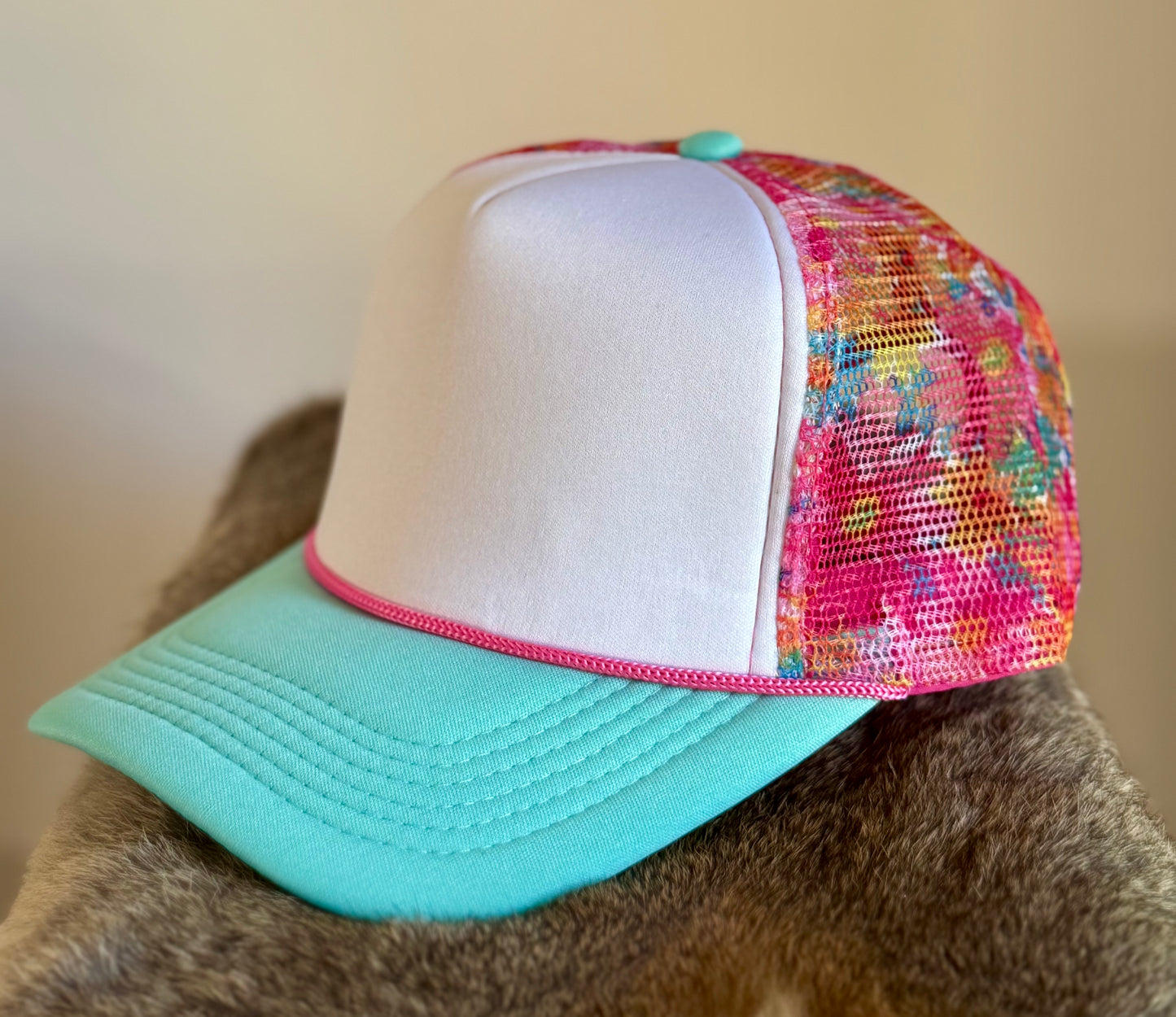 Specialty Blanks & Speciality Patterned Trucker Hat Bases