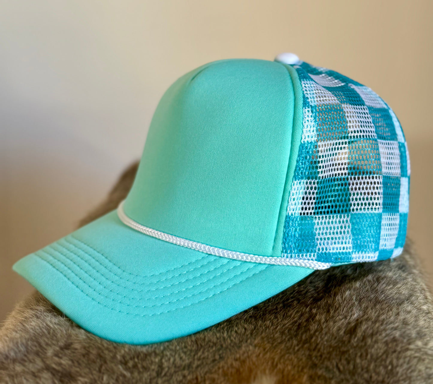 Specialty Blanks & Speciality Patterned Trucker Hat Bases