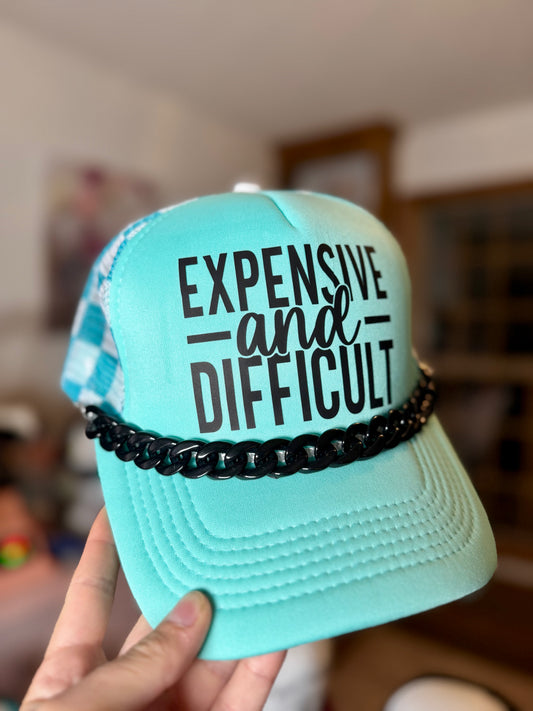 Expensive and Difficult Trucker Hat